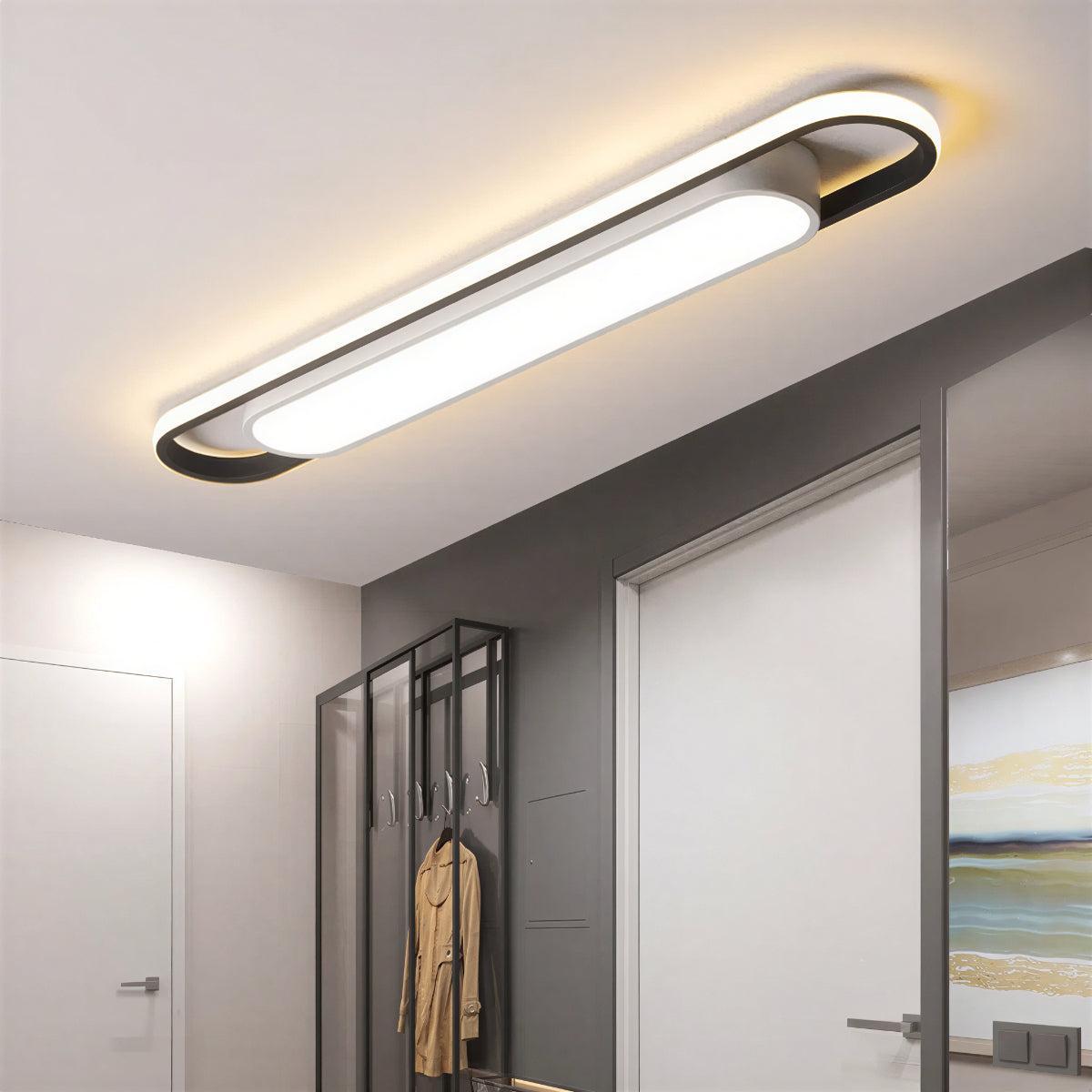 Moderna Lampada da Soffitto Lunga per Corridoio o Armadio