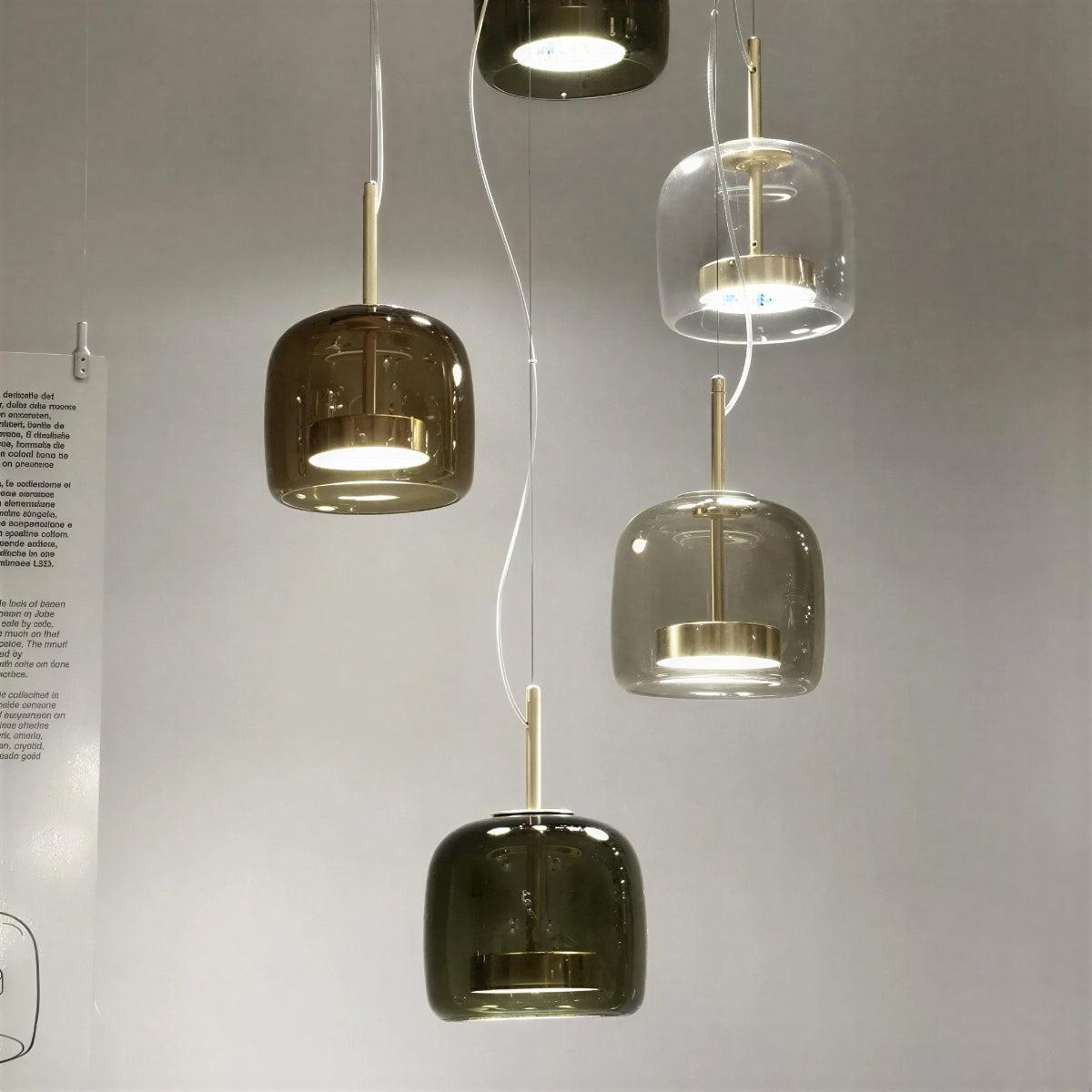 Lampada a Sospensione in Vetro Moderno Minimalista