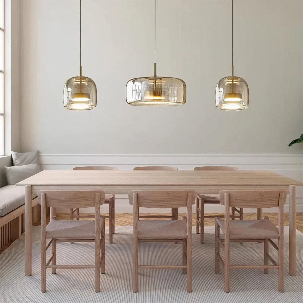 Lampada a Sospensione in Vetro Moderno Minimalista