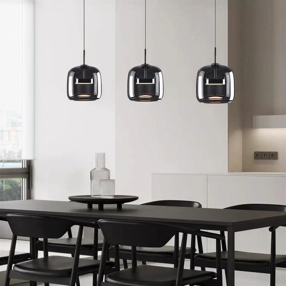 Lampada a Sospensione in Vetro Moderno Minimalista