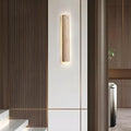 Applique da Parete in Pietra Naturale Moderna con Luce LED Calda