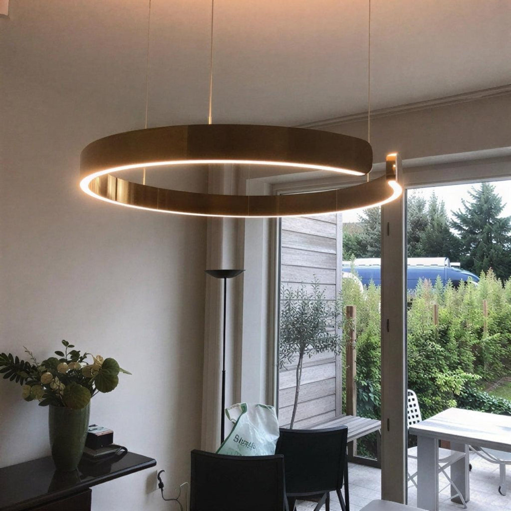 Moderna Lampada a Sospensione Rotonda