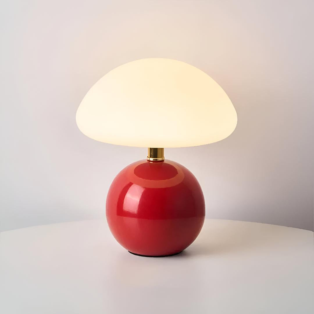Lampada da Tavolo e Scrivania LED a Nuvola di Funghi Moderna Scandinava con 3 Modalità
