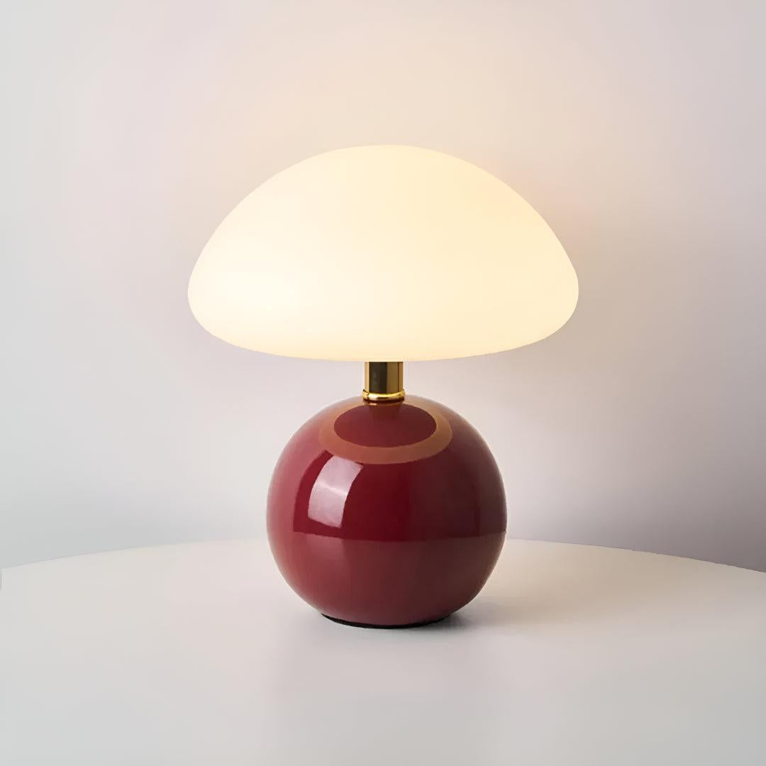 Lampada da Tavolo e Scrivania LED a Nuvola di Funghi Moderna Scandinava con 3 Modalità