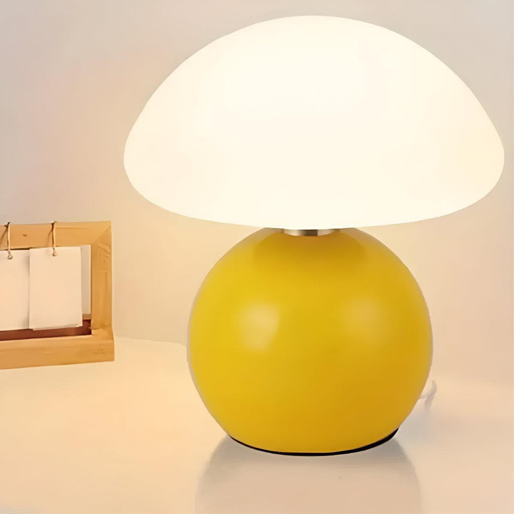 Lampada da Tavolo e Scrivania LED a Nuvola di Funghi Moderna Scandinava con 3 Modalità
