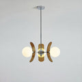 Lampadario Moderno Sputnik con Paralumi in Vetro