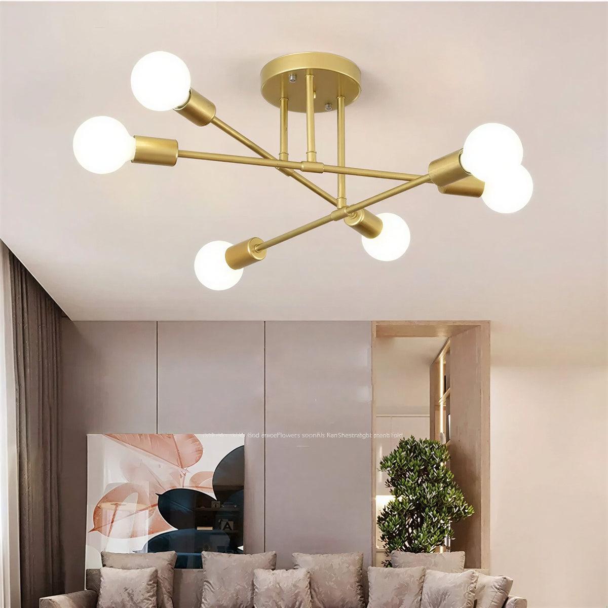 Moderno Lampadario da Soffitto Sputnik per Casa