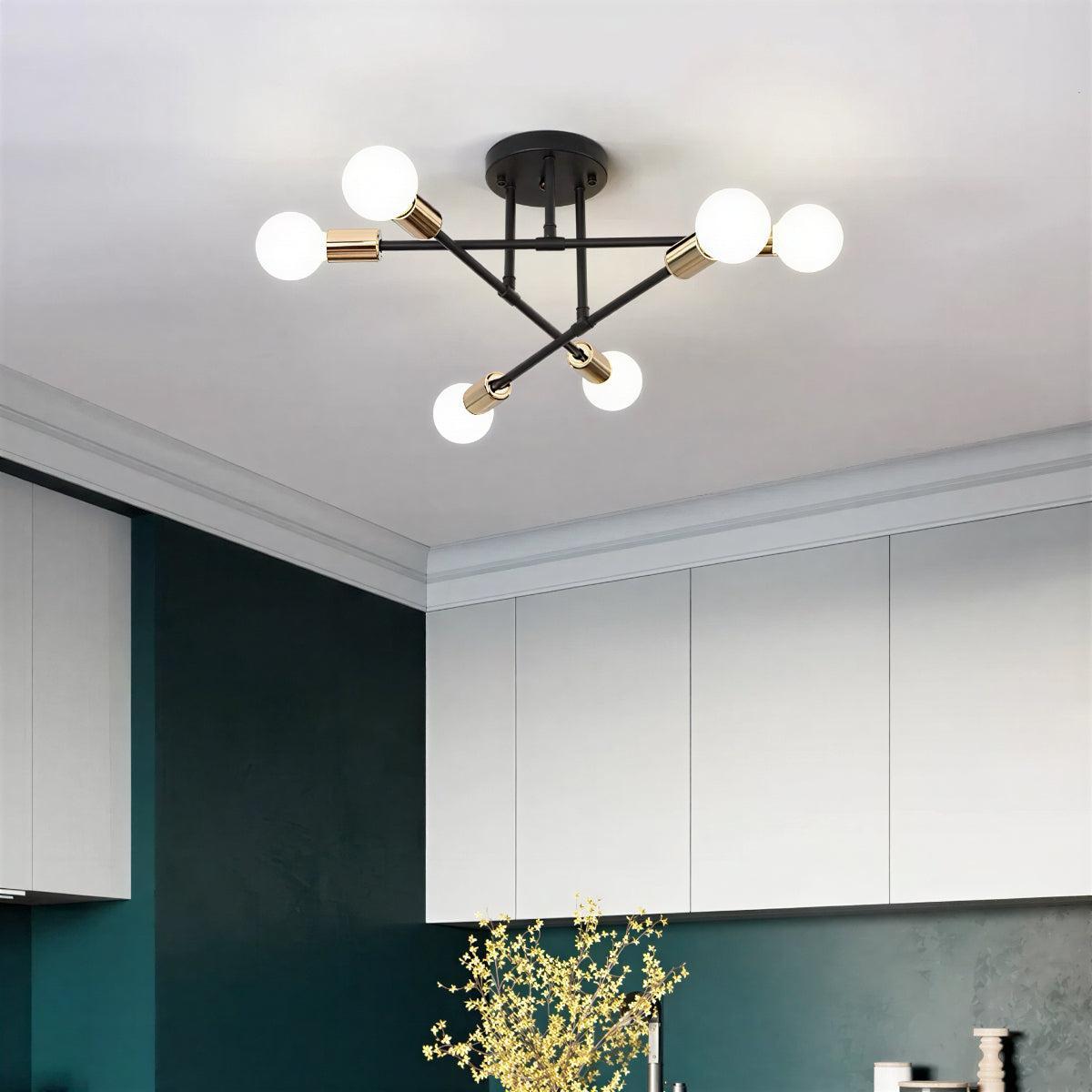 Moderno Lampadario da Soffitto Sputnik per Casa