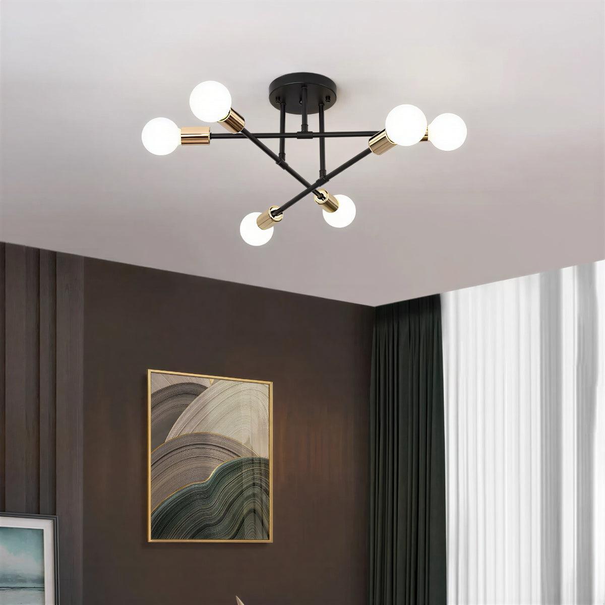 Moderno Lampadario da Soffitto Sputnik per Casa