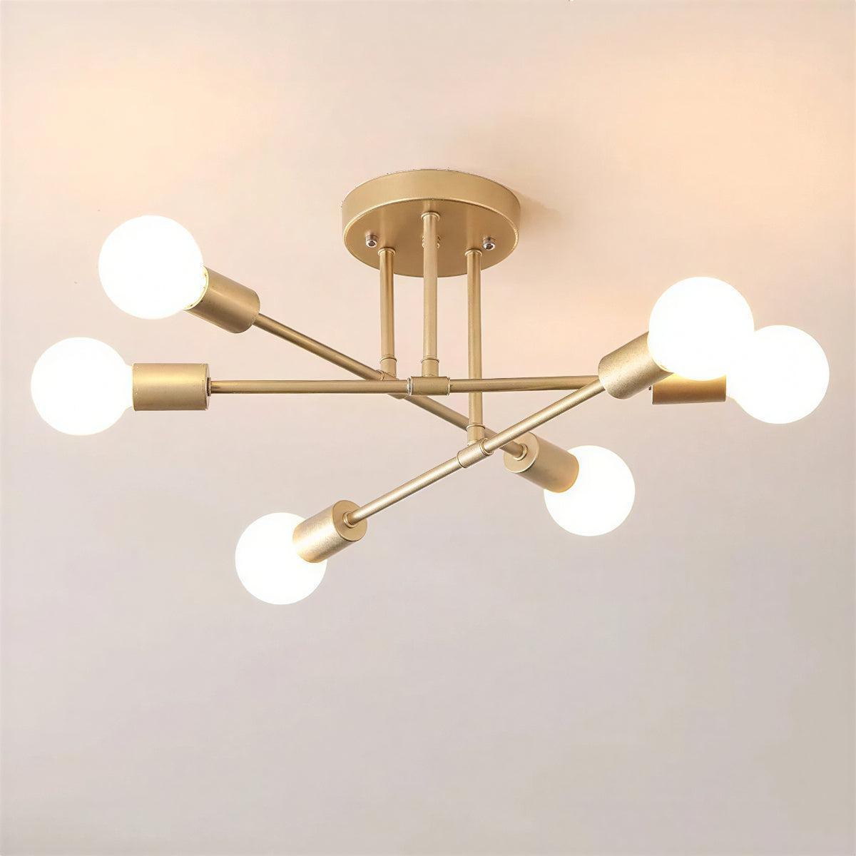 Moderno Lampadario da Soffitto Sputnik per Casa
