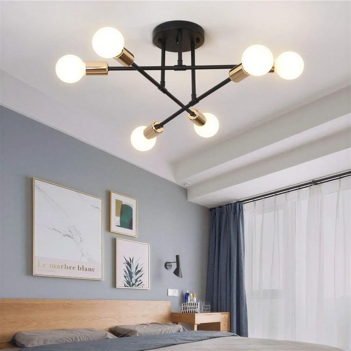 Moderno Lampadario da Soffitto Sputnik per Casa