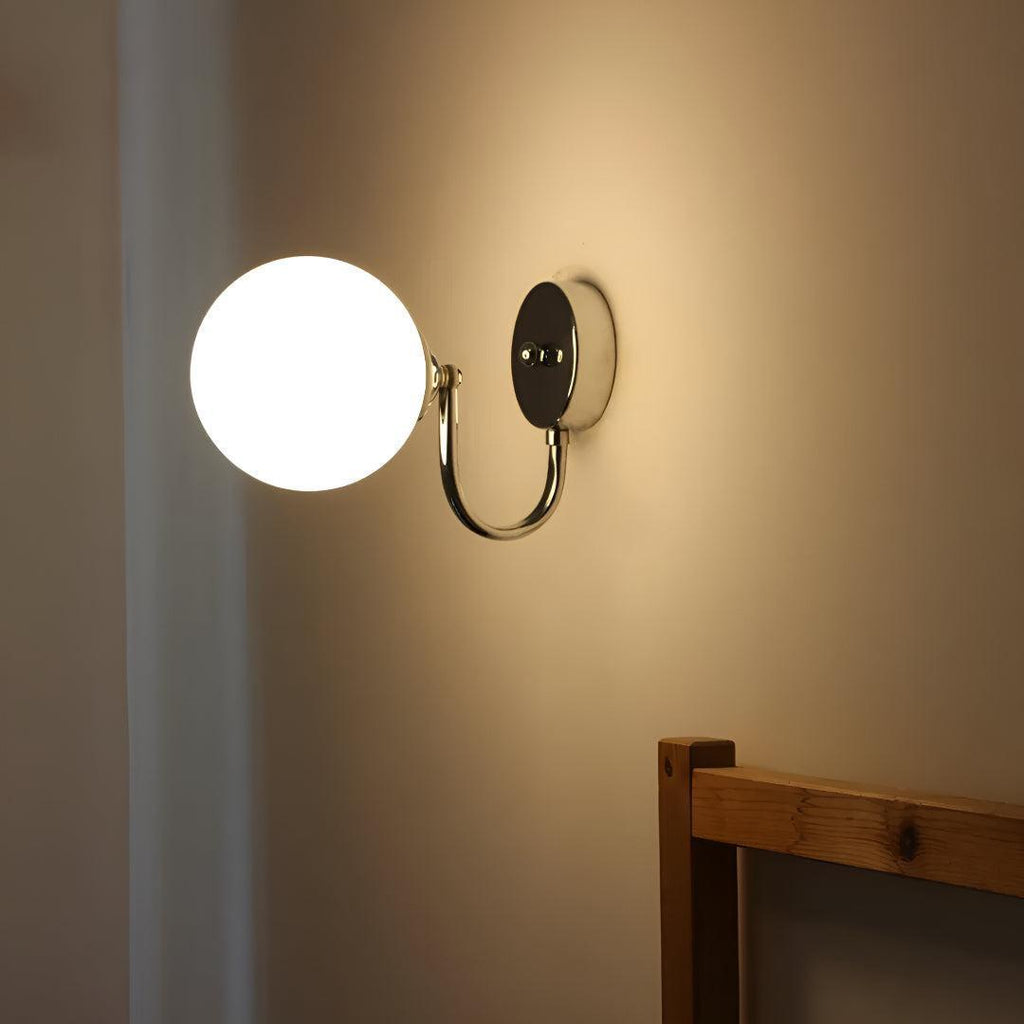 Applique a Muro con Ombrello in Vetro Moderno e Staggered