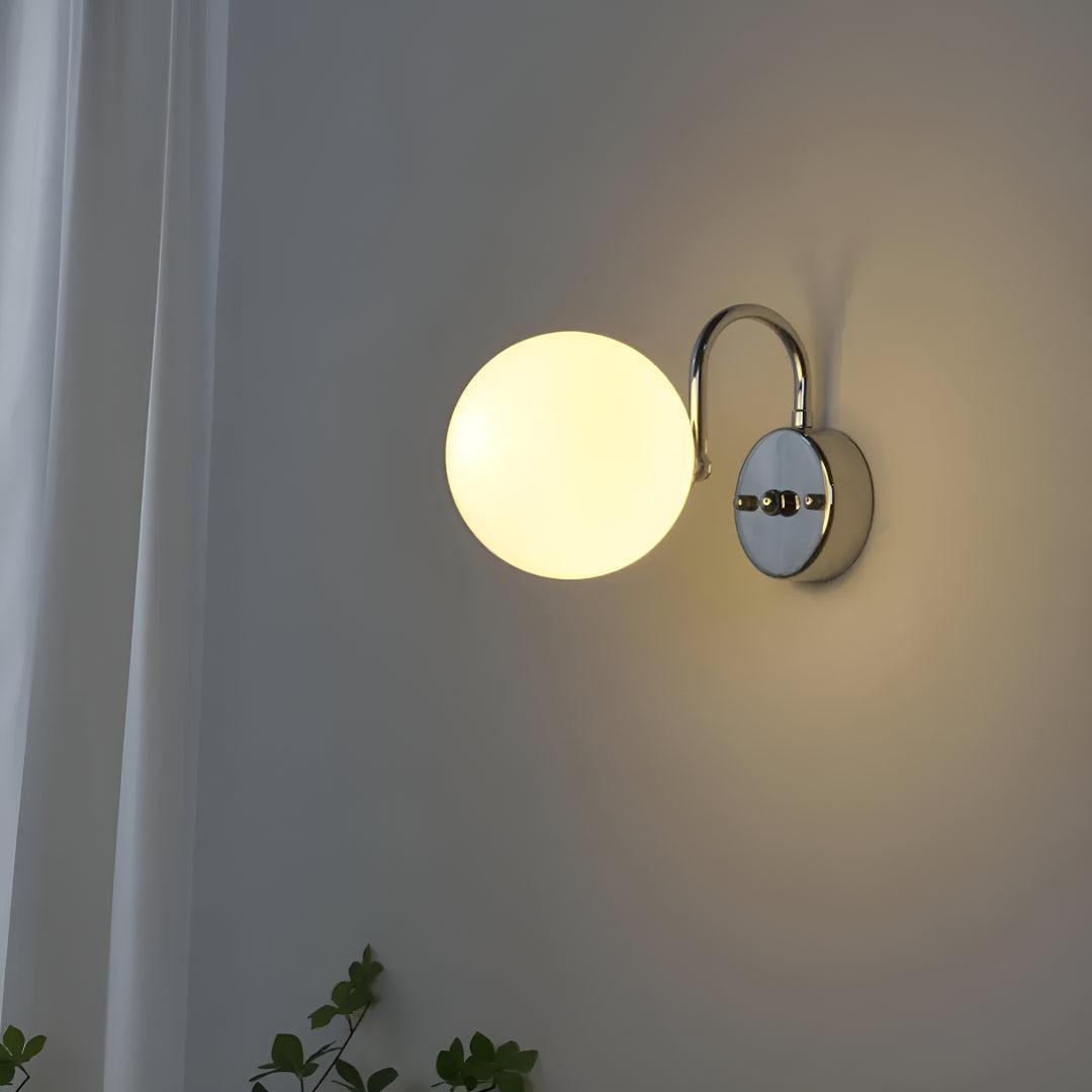 Applique a Muro con Ombrello in Vetro Moderno e Staggered