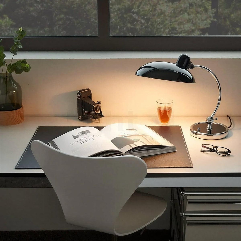 Lampada da Tavolo Moderna con Cupola per Scrivania