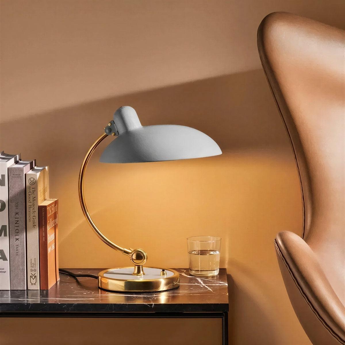 Lampada da Tavolo Moderna con Cupola per Scrivania