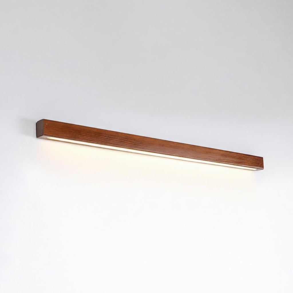 Applique da Bagno Moderna con Design Minimalista in Legno Sottile