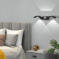 Moderna Luce da Parete LED a Forma di Gabbiano Ondulato con Design Su e Giù