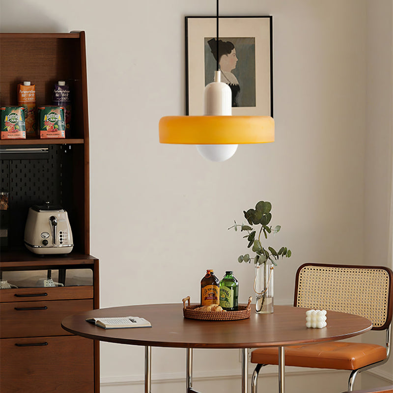 Sandsberg | Lampada a sospensione in vetro | Lampada a sospensione in stile Bauhaus