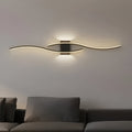 WaveLume – Moderno Applique LED con Elegante Design a Onda