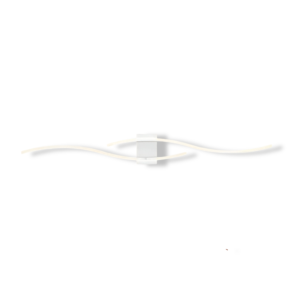 WaveLume – Moderno Applique LED con Elegante Design a Onda
