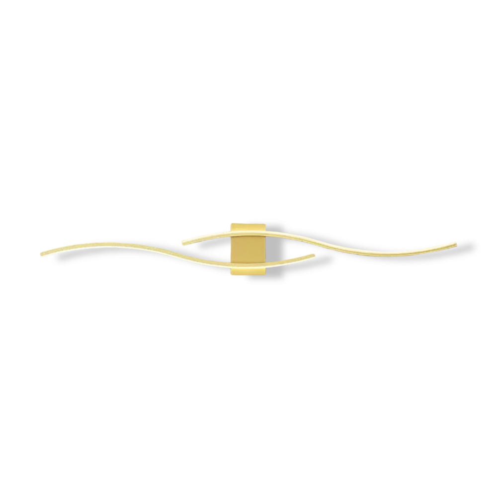 WaveLume – Moderno Applique LED con Elegante Design a Onda