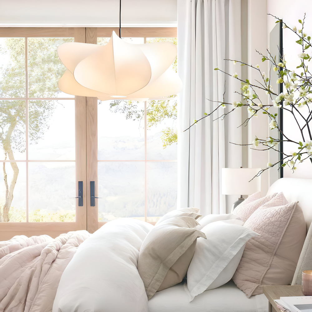 SilkNami – Lampada a sospensione Wabi Sabi in stile giapponese