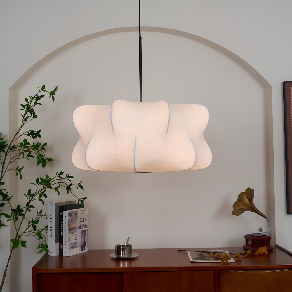 SilkNami – Lampada a sospensione Wabi Sabi in stile giapponese
