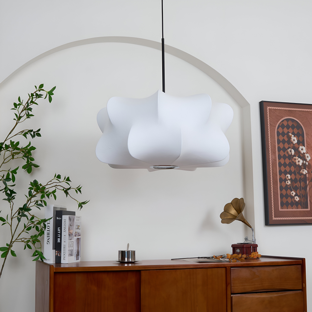 SilkNami – Lampada a sospensione Wabi Sabi in stile giapponese