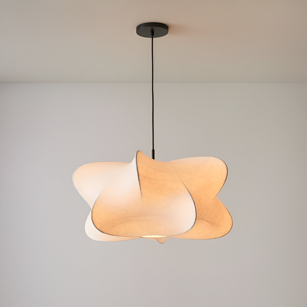 SilkNami – Lampada a sospensione Wabi Sabi in stile giapponese