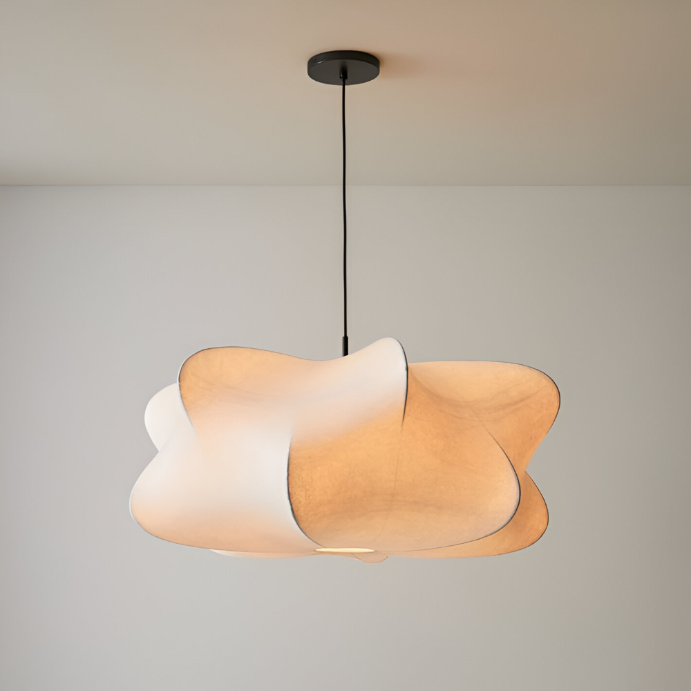 SilkNami – Lampada a sospensione Wabi Sabi in stile giapponese