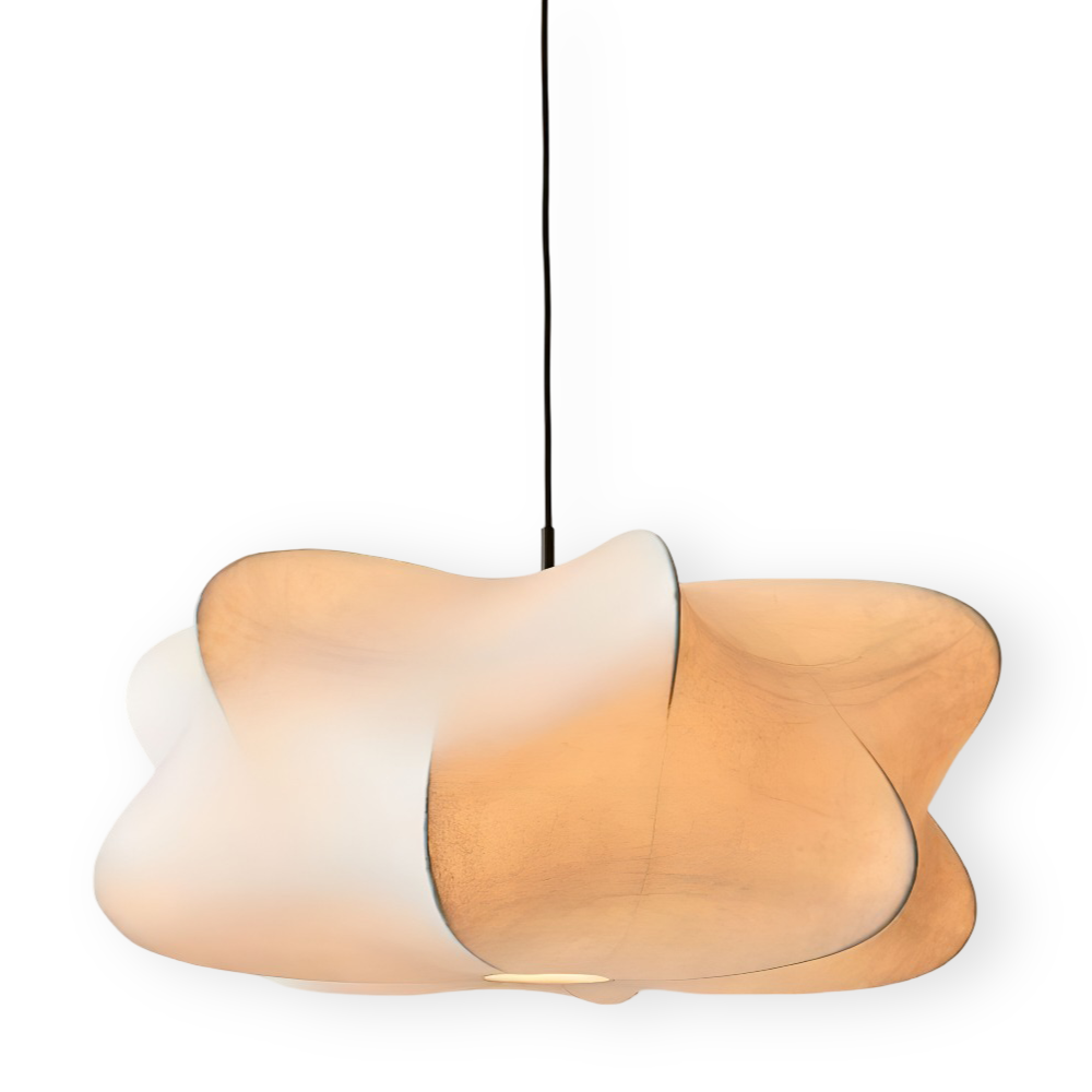 SilkNami – Lampada a sospensione Wabi Sabi in stile giapponese
