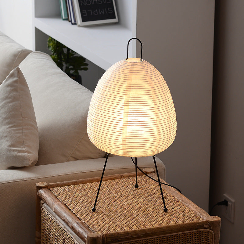 Lampada da Tavolo in Carta Giapponese - Moderna
