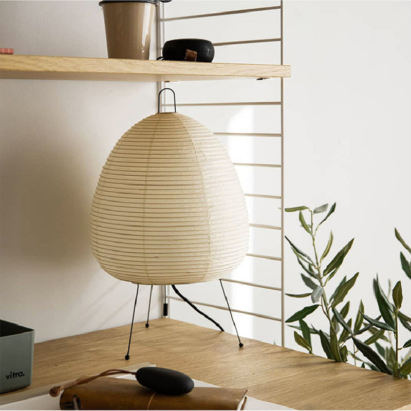 Lampada da Tavolo in Carta Giapponese - Moderna