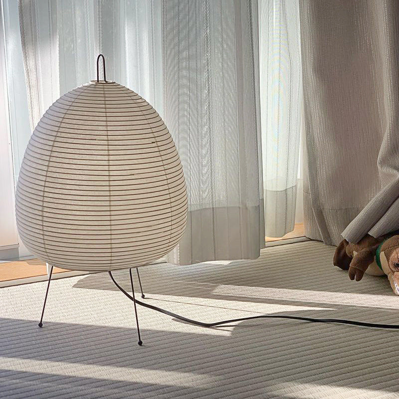 Lampada da Tavolo in Carta Giapponese - Moderna