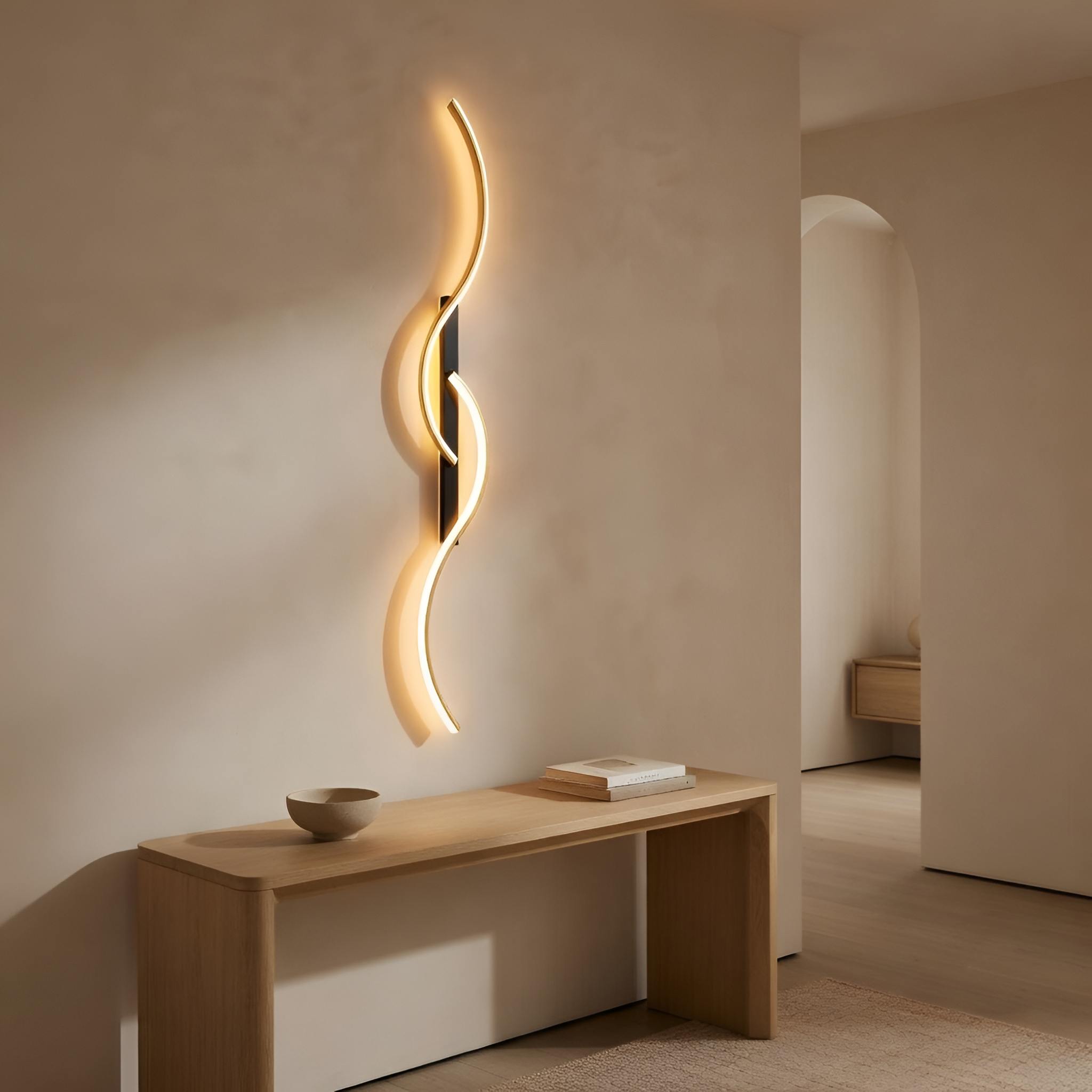 Brooks - Lampada da parete LED moderna - Apparecchio di illuminazione decorativo per interni