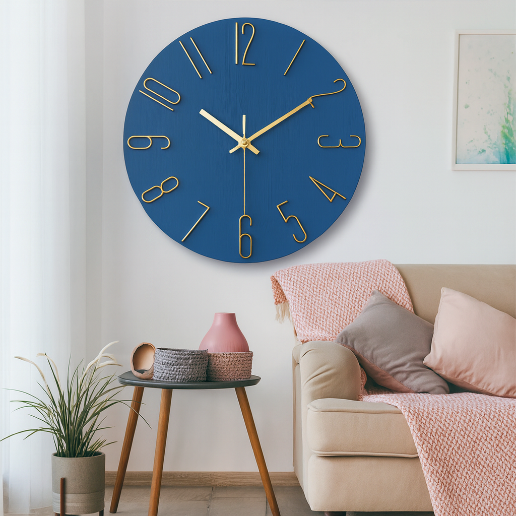Orologio da Parete Silenzioso Moderno in Quarzo