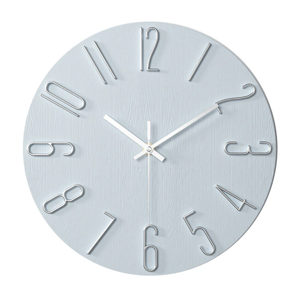 Orologio da Parete Silenzioso Moderno in Quarzo