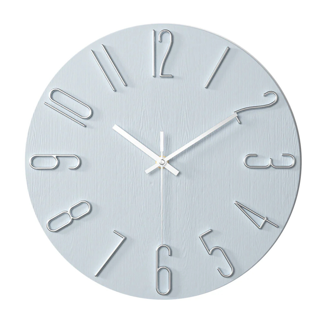 Orologio da Parete Silenzioso Moderno in Quarzo