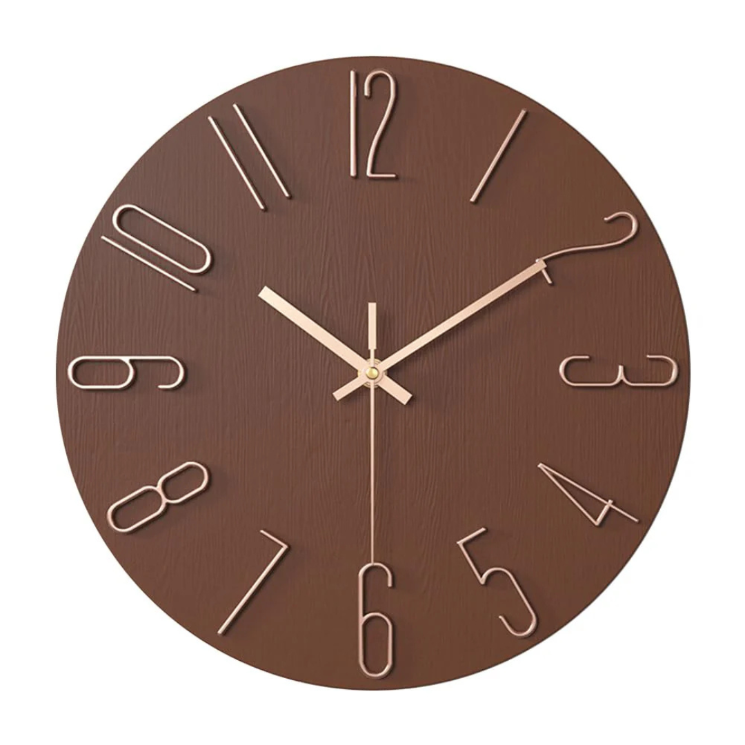Orologio da Parete Silenzioso Moderno in Quarzo