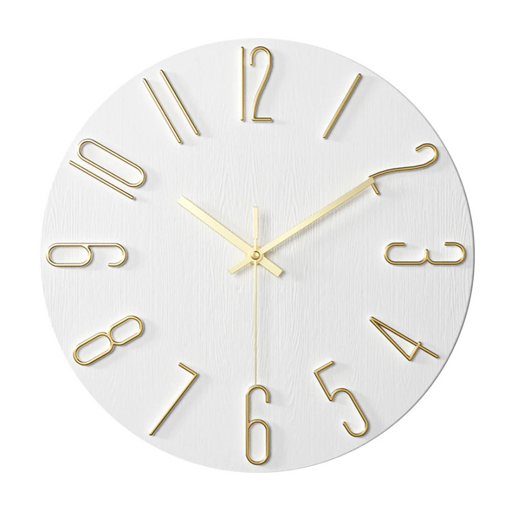 Orologio da Parete Silenzioso Moderno in Quarzo