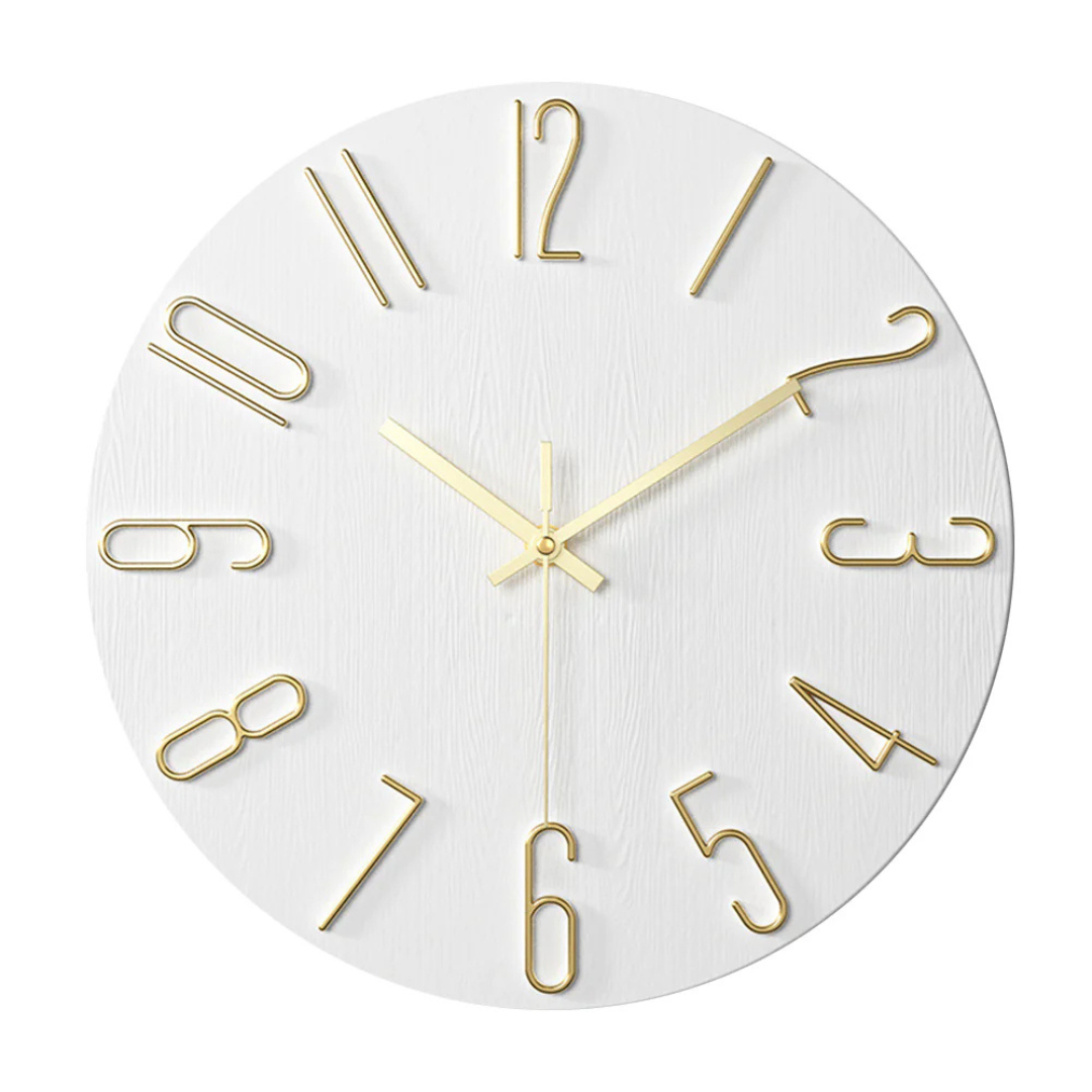 Orologio da Parete Silenzioso Moderno in Quarzo