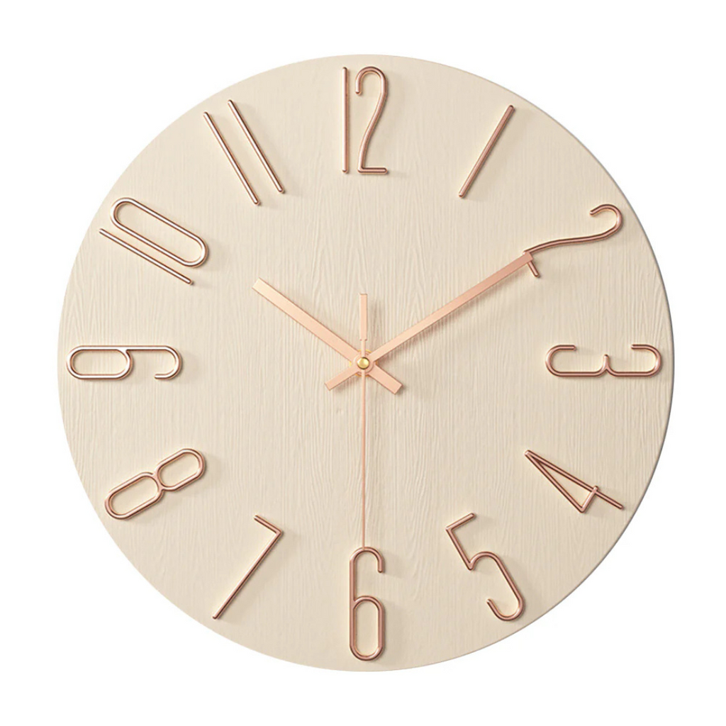 Orologio da Parete Silenzioso Moderno in Quarzo