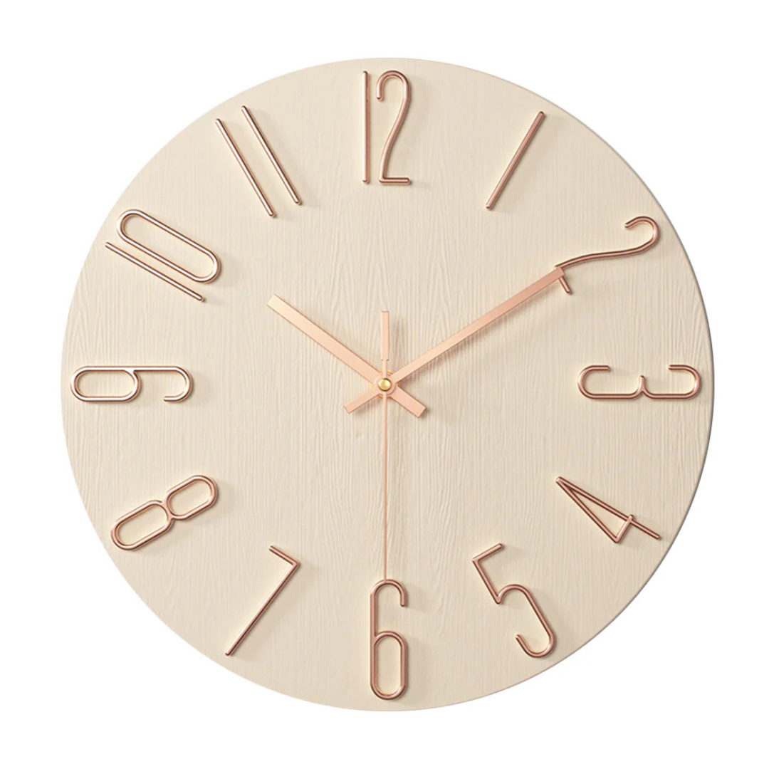 Orologio da Parete Silenzioso Moderno in Quarzo