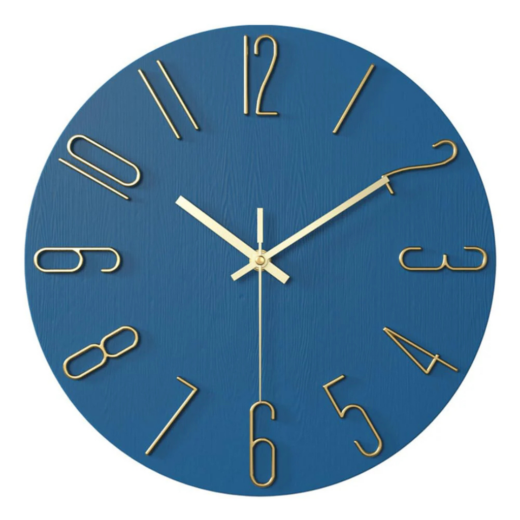 Orologio da Parete Silenzioso Moderno in Quarzo