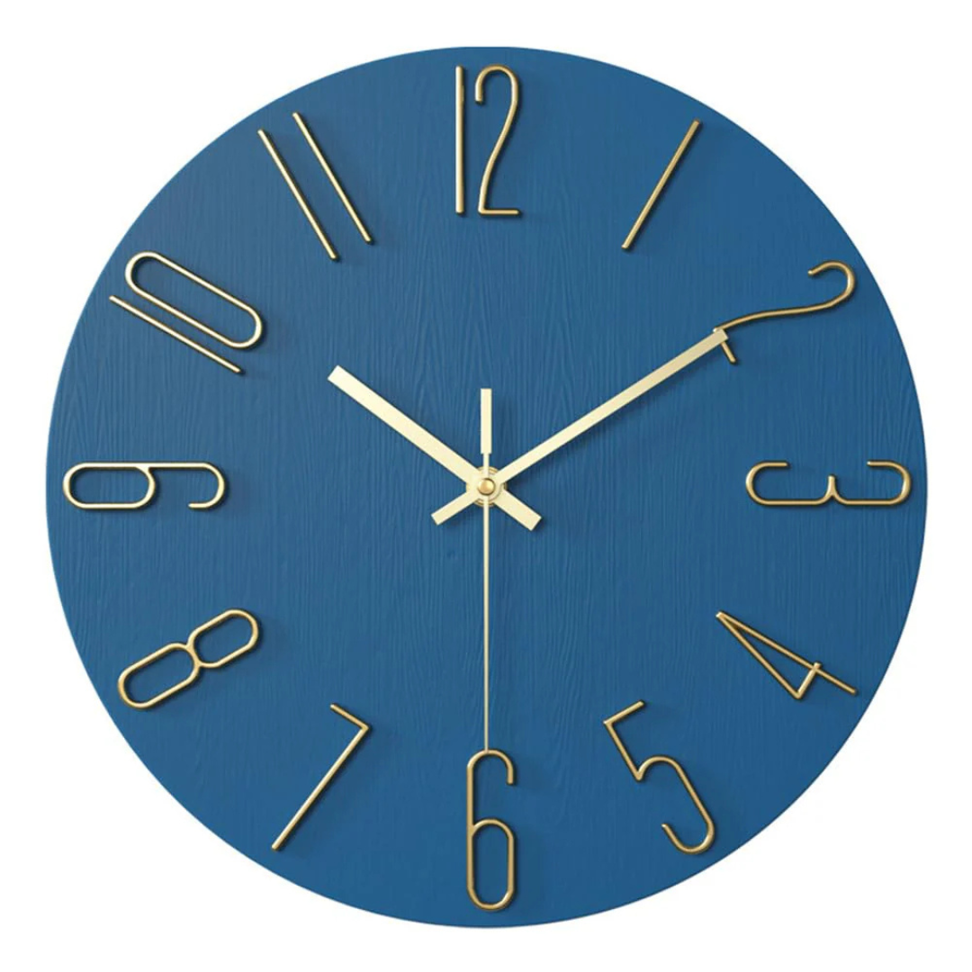 Orologio da Parete Silenzioso Moderno in Quarzo