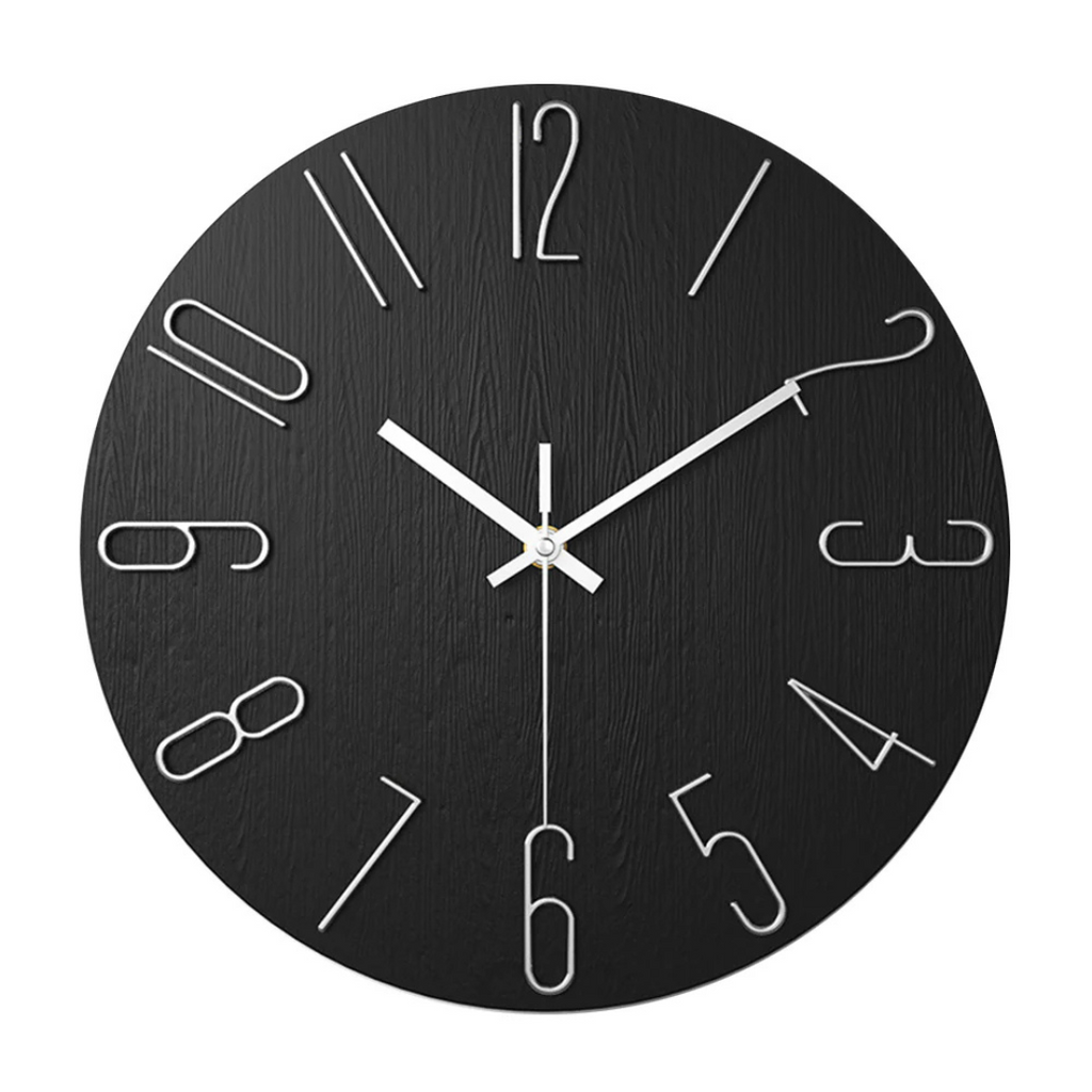 Orologio da Parete Silenzioso Moderno in Quarzo