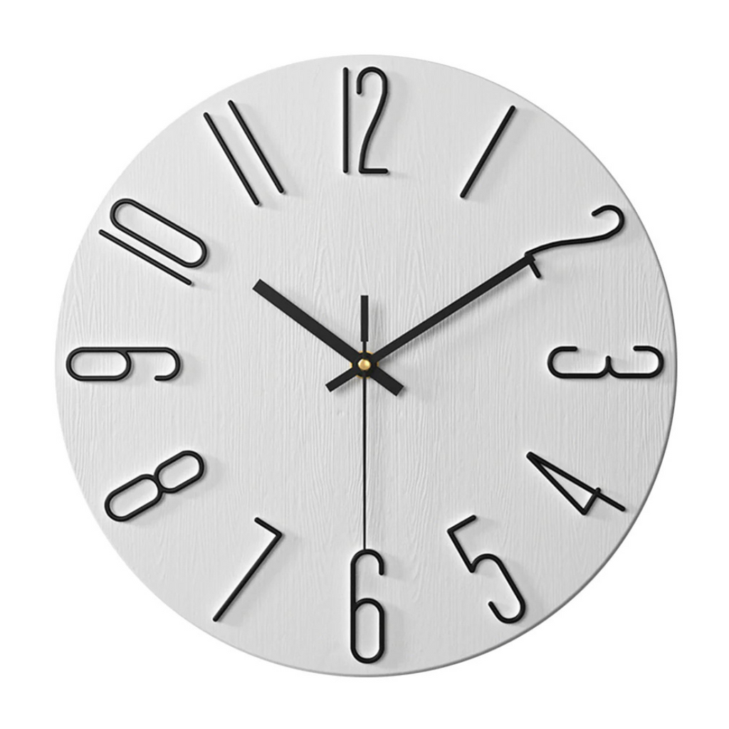 Orologio da Parete Silenzioso Moderno in Quarzo