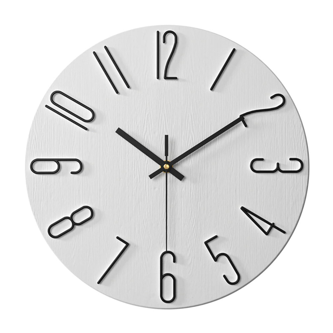 Orologio da Parete Silenzioso Moderno in Quarzo