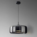 Lampada a sospensione di design realizzata in vetro