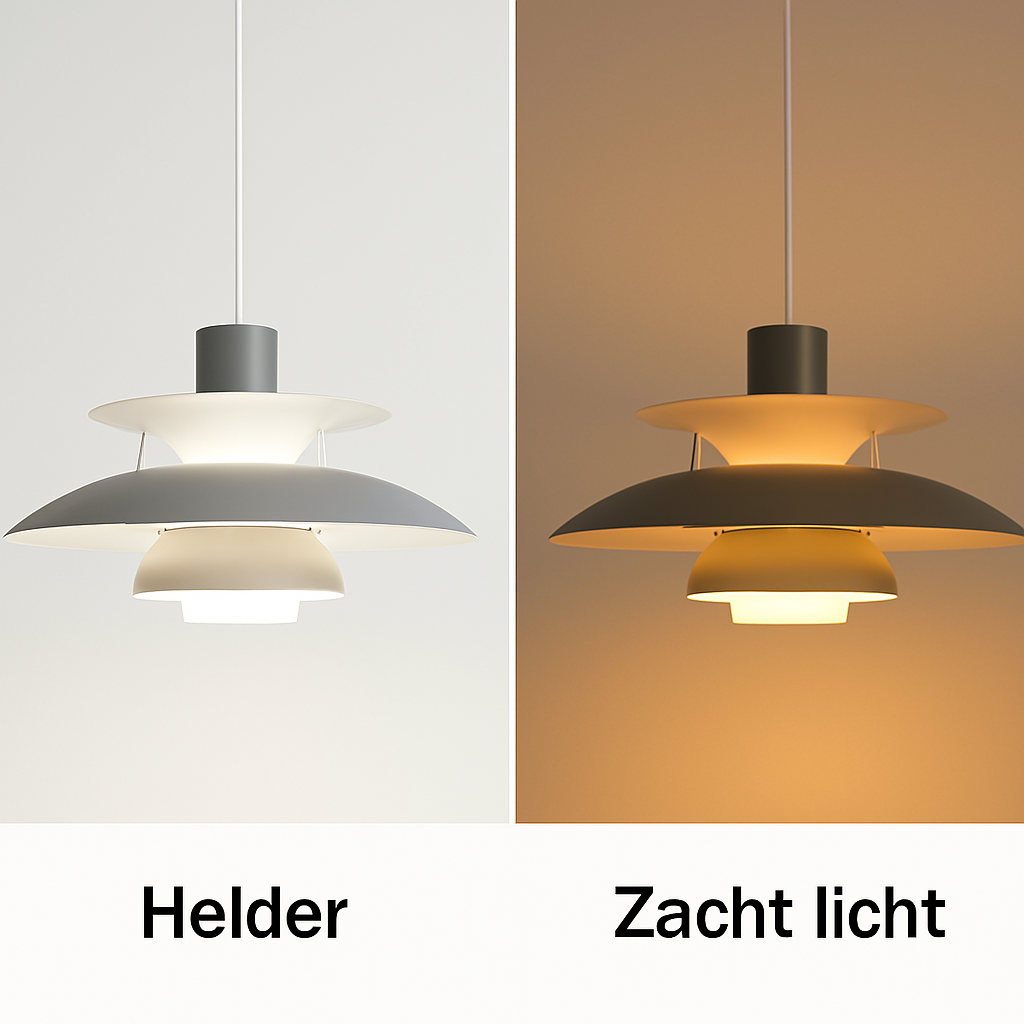 Lampada da soffitto LED moderna rotonda – Dimmerabile e durevole – Illuminazione elegante per soggiorno, sala da pranzo e ufficio